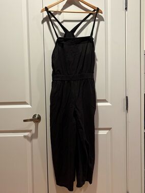 Simons overalls romper organic cotton black